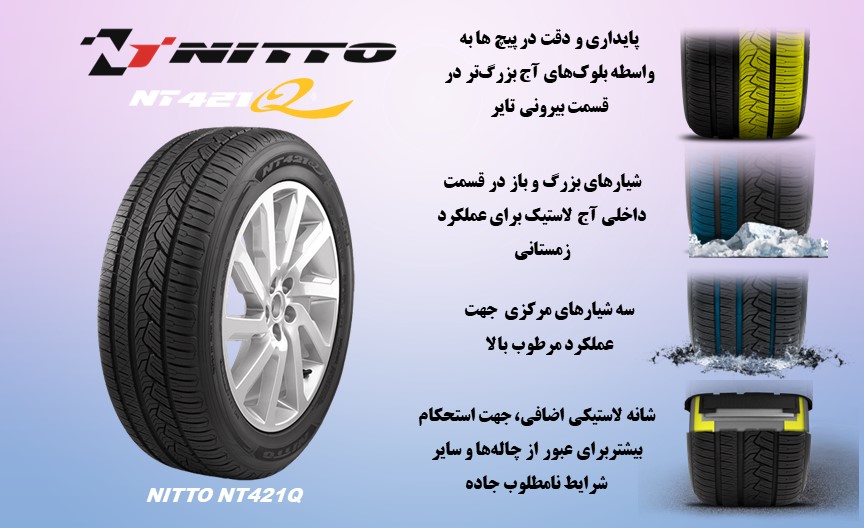 کیفیت و مشخصات لاستیک شاسی بلند نیتو ژاپن